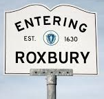 Sign, Entering Roxbury