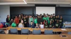 Group picture at Tufts University!